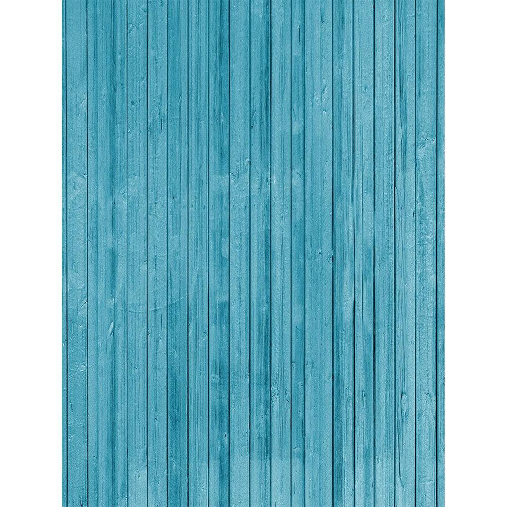 Blue Wood Photo Backdrop - Basic 8  x 10  