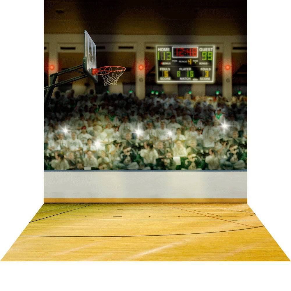 Playoffs Basketball Stadium Photo Backdrop