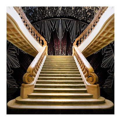 1920s Art Deco Staircase Photo Backdrop - Pro 8  x 8  