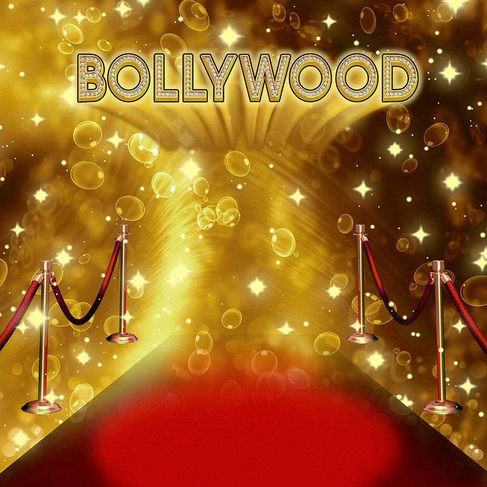 Bollywood Red Carpet Photography Backdrop - Basic 10  x 8  