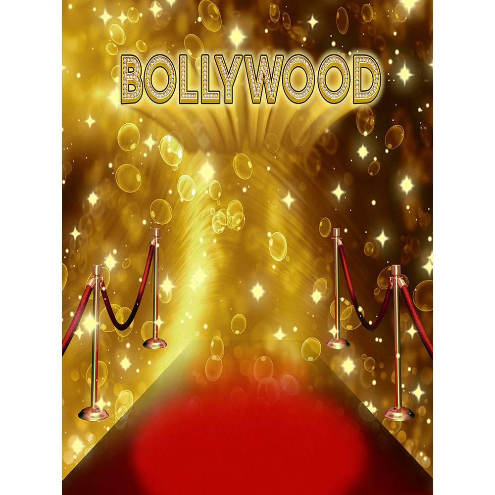 Bollywood Red Carpet Photography Backdrop - Basic 8  x 10  