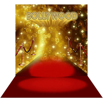 Bollywood Red Carpet Photography Backdrop - Basic 8  x 16  