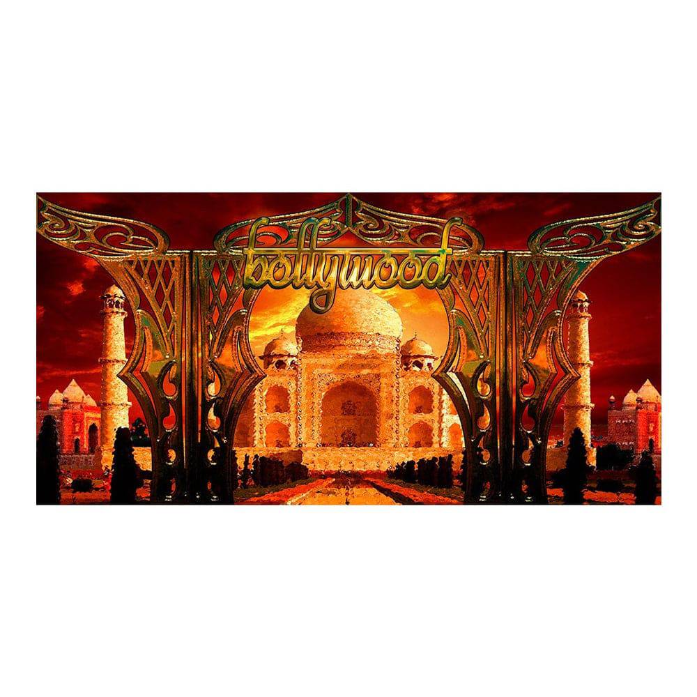 Bollywood Taj Mahal Photo Backdrop - Basic 16  x 8  