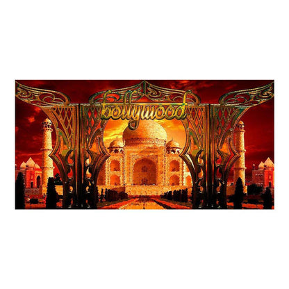 Bollywood Taj Mahal Photo Backdrop - Pro 16  x 9  