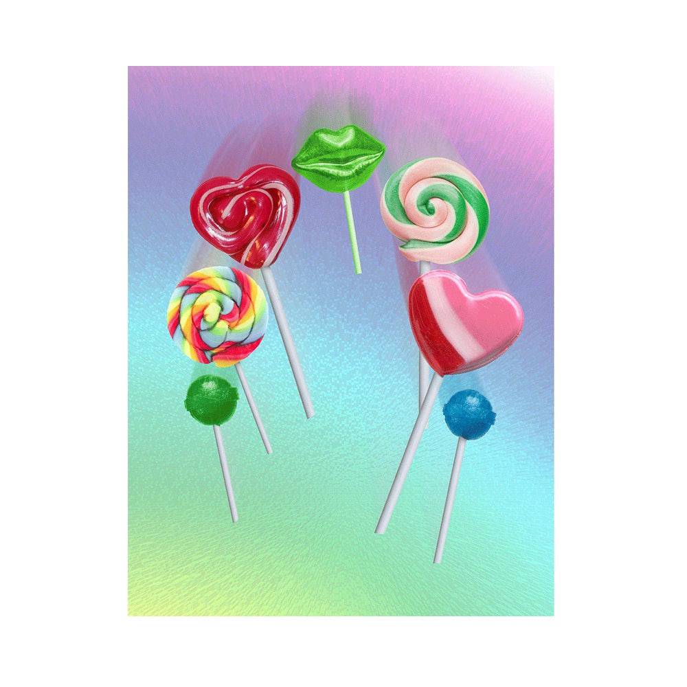 Lollipop Love Photo Backdrop Background - Basic 5.5  x 6.5  
