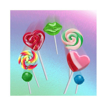 Lollipop Love Photo Backdrop - Pro 8  x 8  