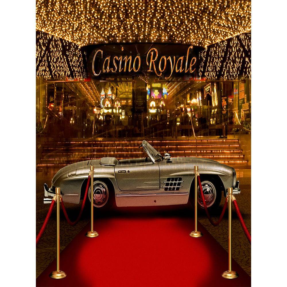Casino Royale 007, James Bond Photo Backdrop - Pro 8  x 10  