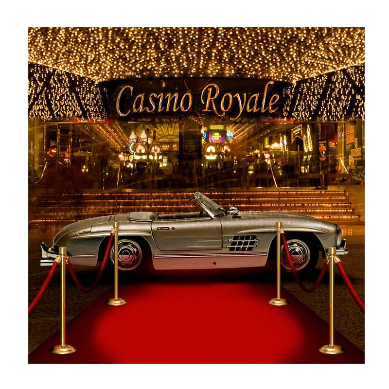 Casino Royale 007, James Bond Photo Backdrop - Pro 8  x 8  