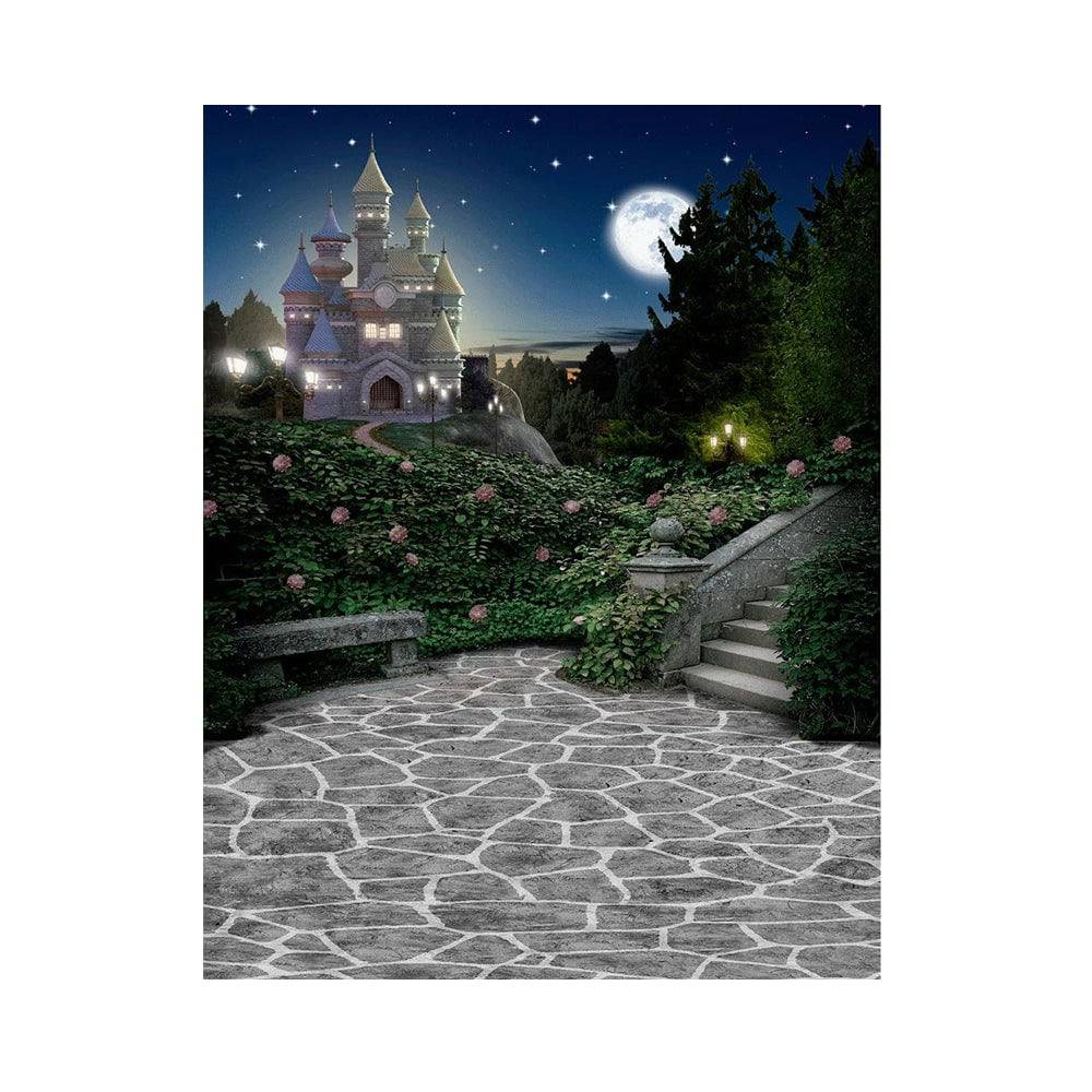 Castle in Magic Kingdom Photography Backdrop - Basic 5.5  x 6.5  