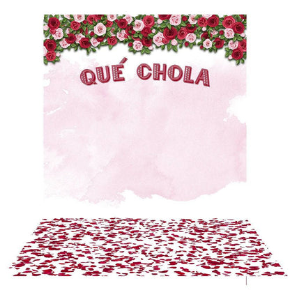 Rosas Que Chola Photo Backdrop