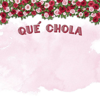Rosas Que Chola Photo Backdrop - Pro 10  x 8  