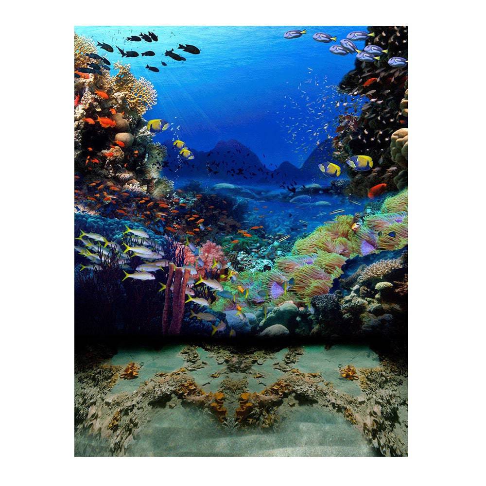 Under The Sea Photography Backdrop - Basic 6  x 8  