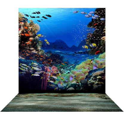 Under The Sea Photography Backdrop - Pro 9  x 16  
