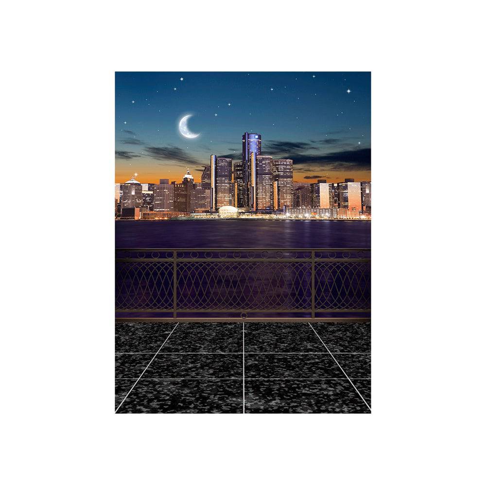 Detroit City Photography Backdrop - Basic 4.4  x 5  