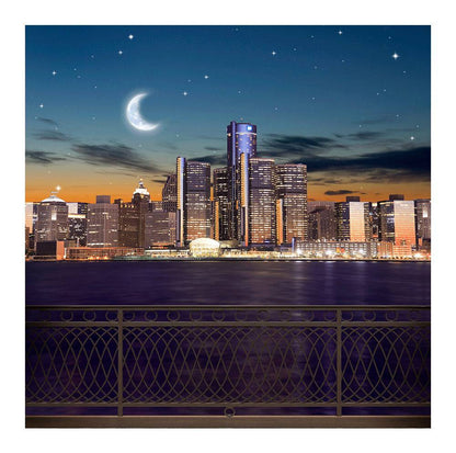 Detroit City Photography Backdrop - Pro 8  x 8  