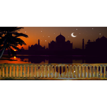 Arabian Eastern Sunset Photo Background
