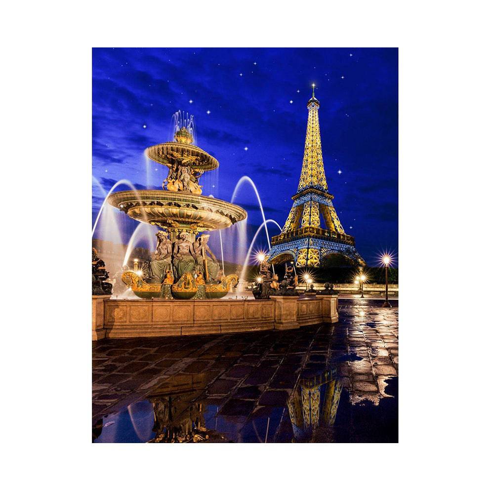 Eiffel Tower Paris Backdrop for Photography Background - Basic 5.5  x 6.5  