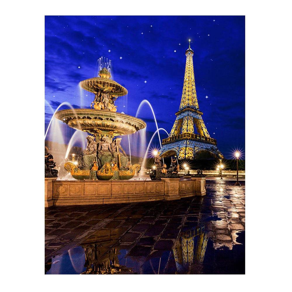 Eiffel Tower Paris Backdrop for Photography Background - Basic 6  x 8  