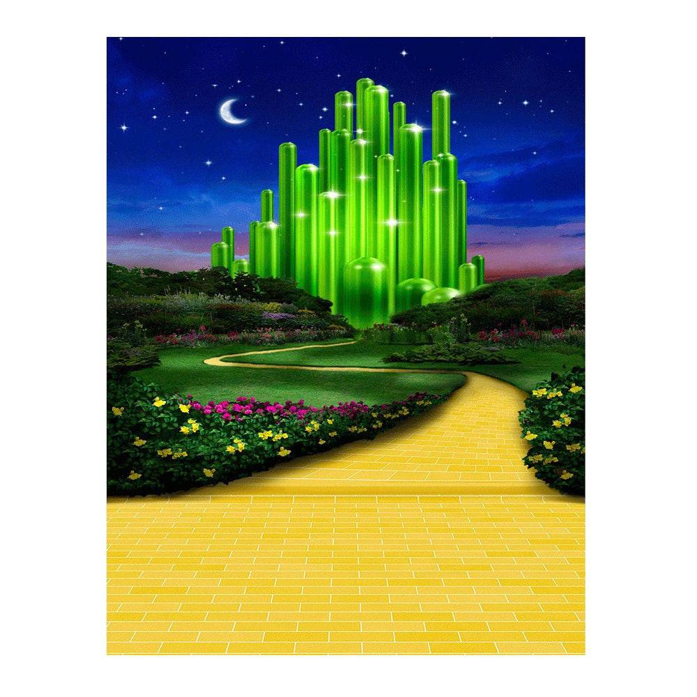 Emerald City Evening, Wizard of Oz Photo Backdrop - Basic 6  x 8  