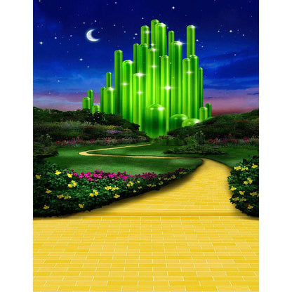 Emerald City Evening, Wizard of Oz Photo Backdrop - Basic 8  x 10  