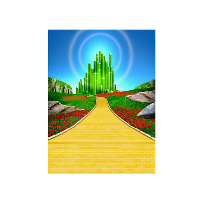Emerald City, Wizard of Oz Photo Backdrop - Basic 4.4  x 5  