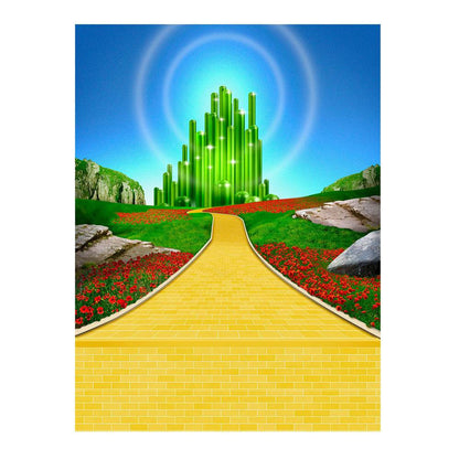 Emerald City, Wizard of Oz Photo Backdrop - Basic 6  x 8  