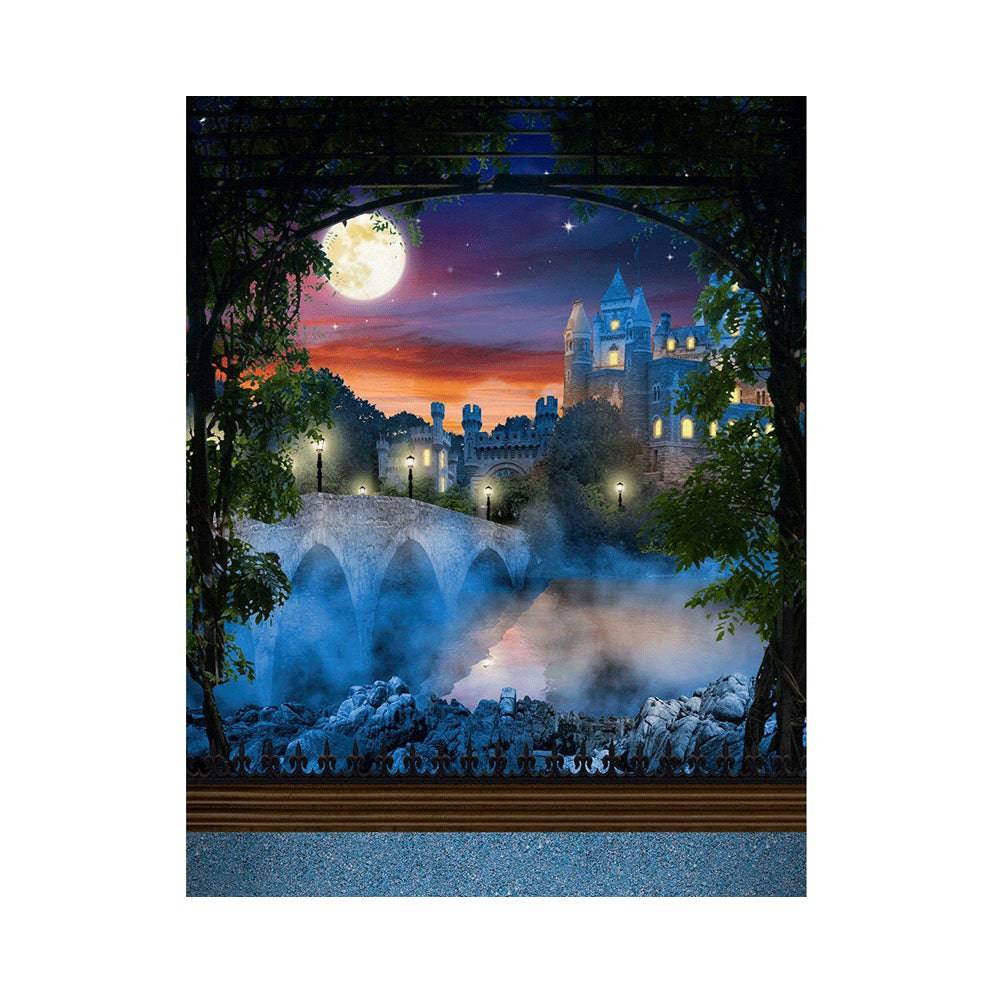 Enchanted Castle Photography Backdrop - Basic 5.5  x 6.5  