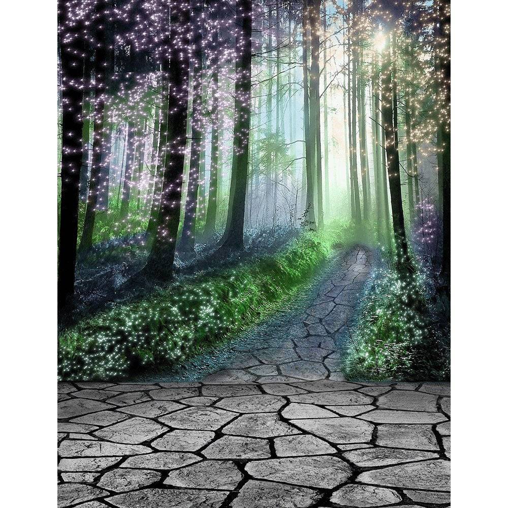 Enchanted Forest Fairy Tale Photo Backdrop - Pro 8  x 10  