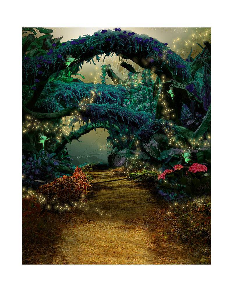Enchanted Woods Fairy Trail Photography Background