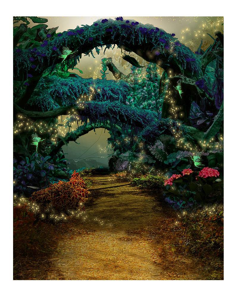 Enchanted Woods Fairy Trail Photography Background