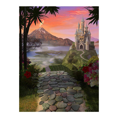 Fairytale Magical Castles Photography Background - Basic 6  x 8  