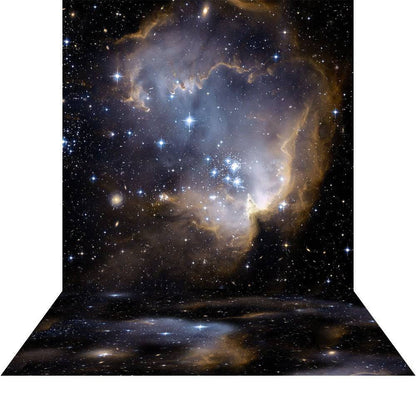 Outer Space Galaxy Photography Backdrop - Basic 8  x 16  