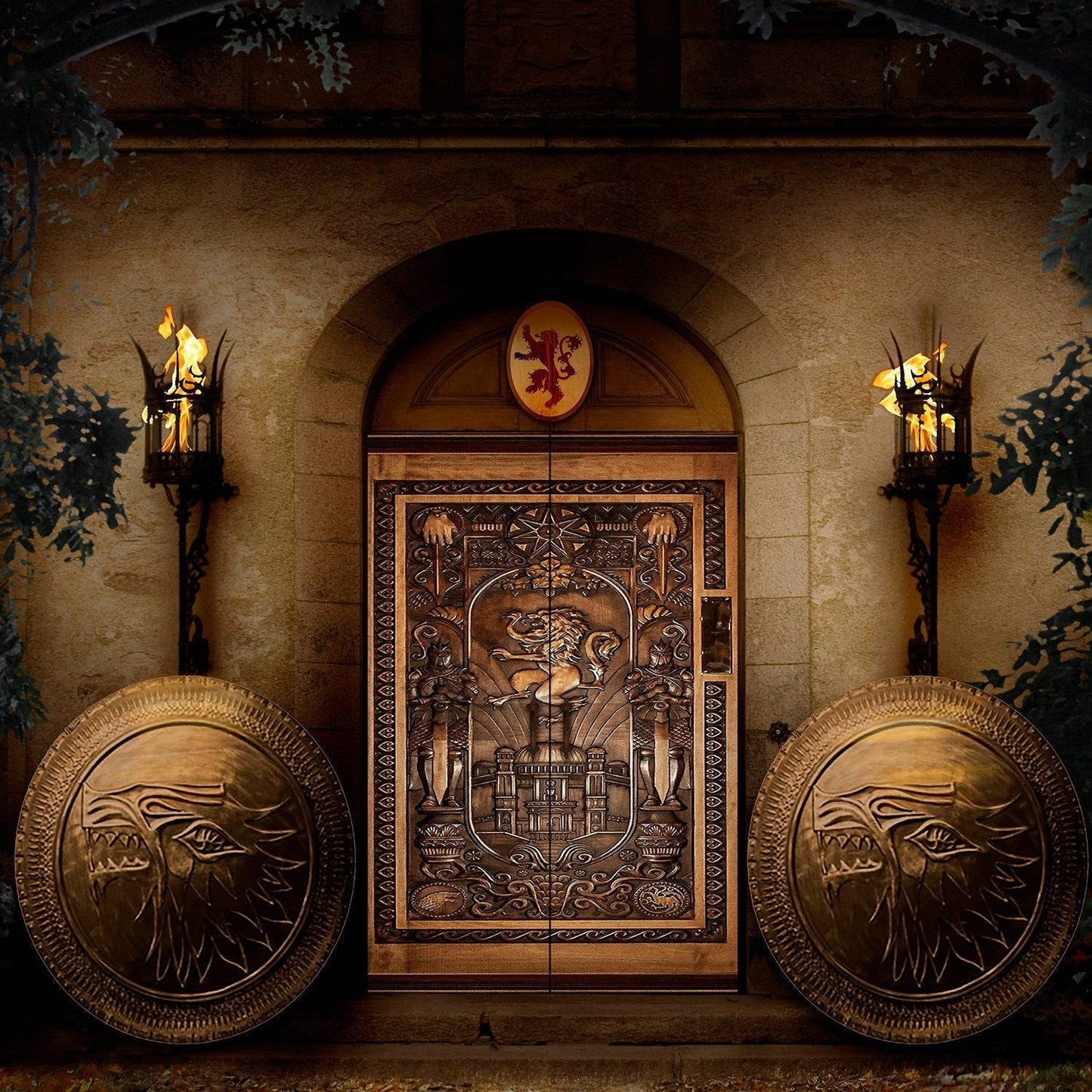 Medieval Game of Thrones Castle Interior Photo Backdrop - Pro 10  x 8  