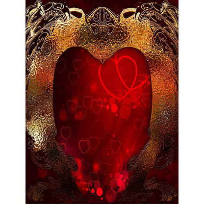 Dark Hearts Romantic Photography Background - Basic 8  x 10  