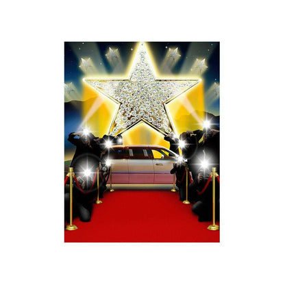 Red Carpet Star Photography Background - Basic 4.4  x 5  