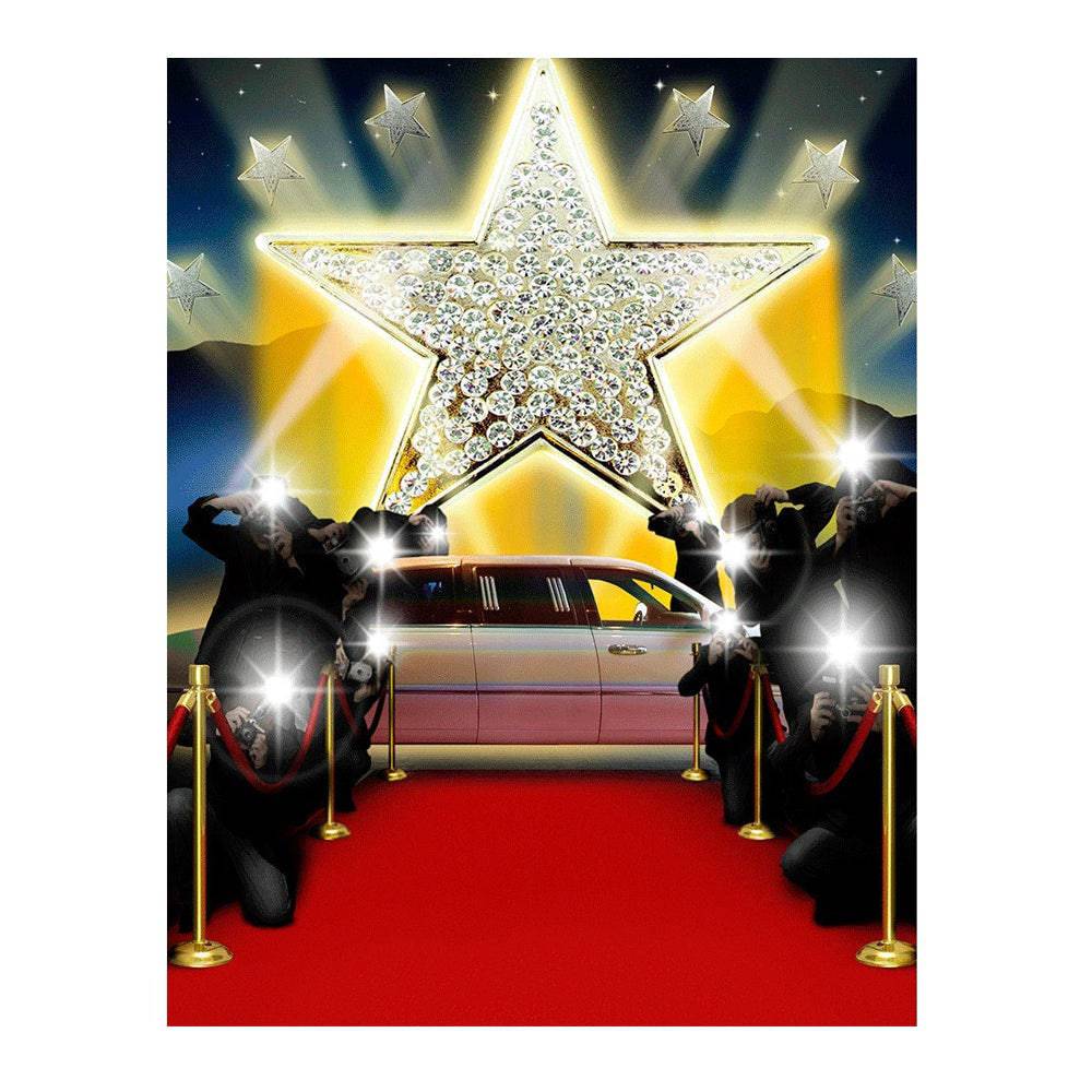 Red Carpet Star Photography Background - Basic 6  x 8  