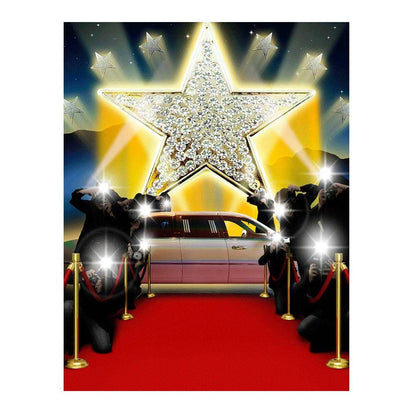 Red Carpet Star Photography Background - Basic 6  x 8  