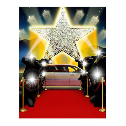 Red Carpet Star Photography Background - Pro 6  x 8  