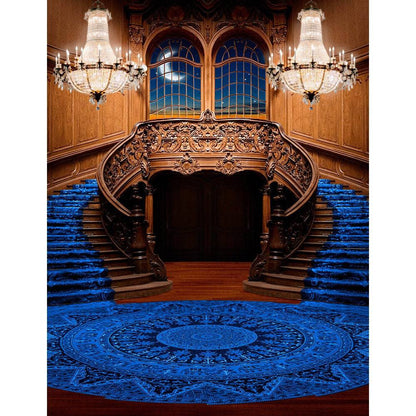 Grand Double Staircase Photography Background - Pro 8  x 10  