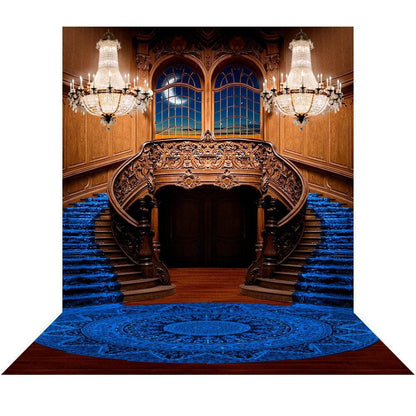 Grand Double Staircase Photography Background - Pro 9  x 16  