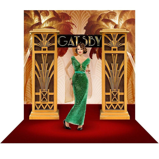 Great Gatsby 1920s Photography Backdrop