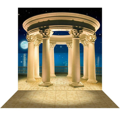 Greek Columns Photography Background
