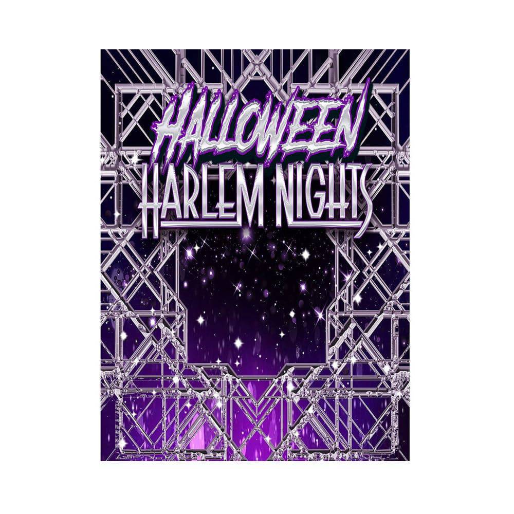 Halloween Harlem Nights Photo Backdrop - Basic 5.5  x 6.5  