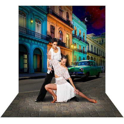 Havana Street Photography Background