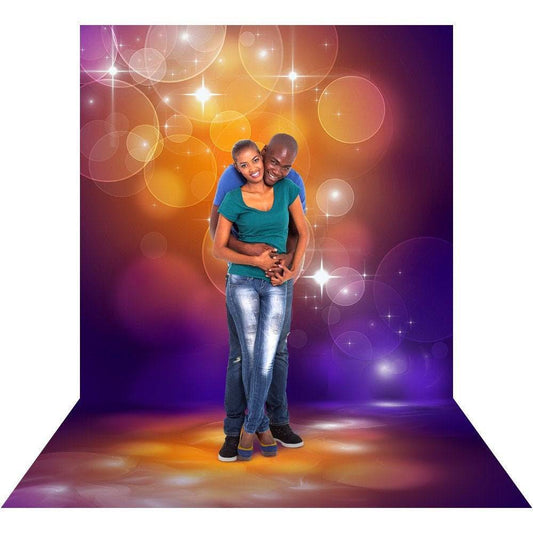 Glimmering Orbs Photography Backdrop