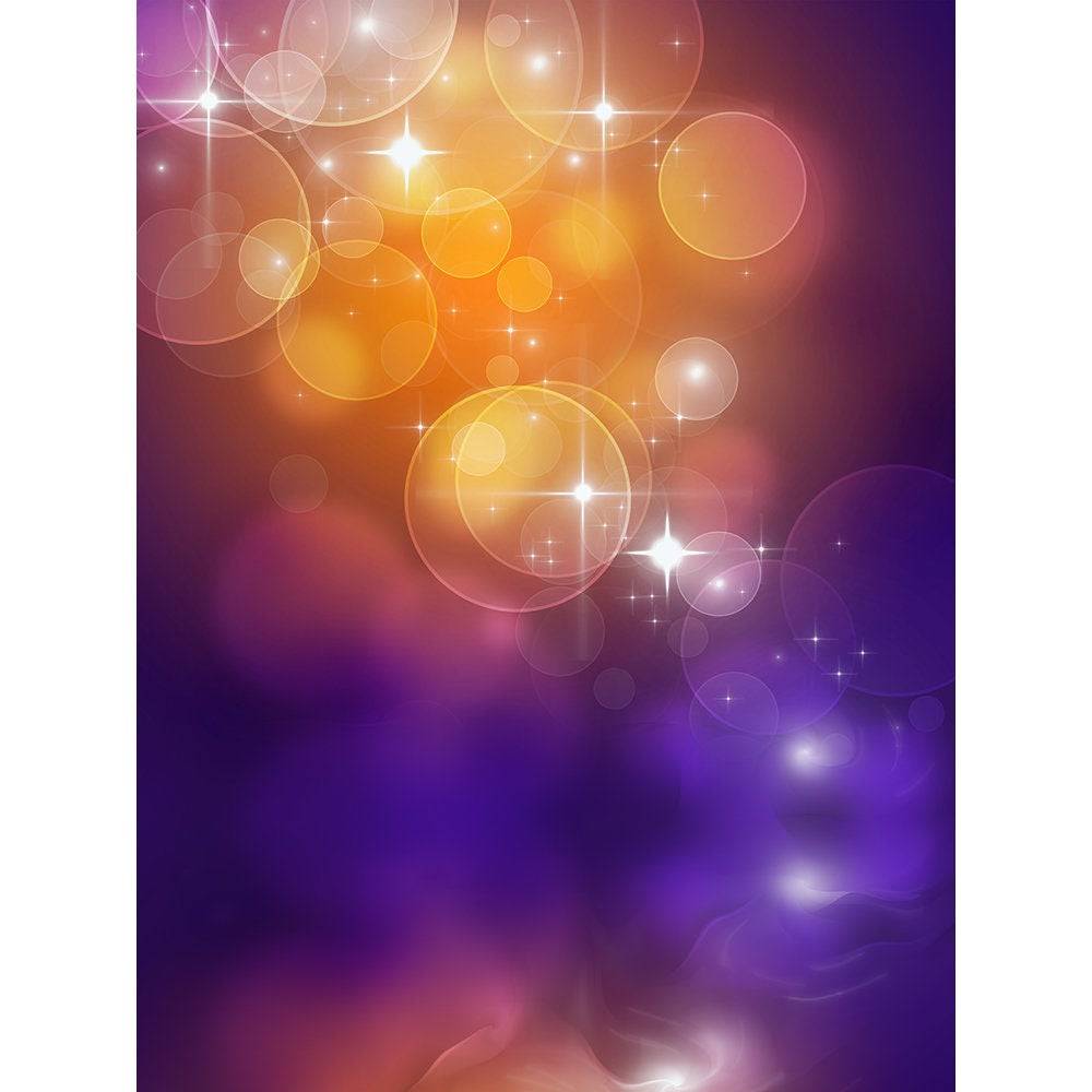 Glimmering Orbs Photography Backdrop - Basic 8  x 10  