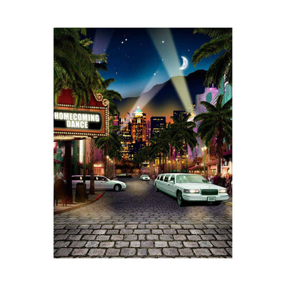 Custom Marquee Hollywood Photo Backdrop - Basic 5.5  x 6.5  