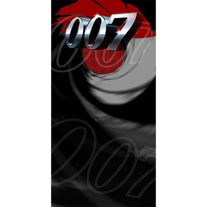 James Bond 007 Photo Backdrop, Party Decorations | Alba Backgrounds - Basic 4.4 x 5