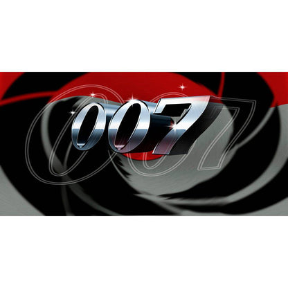 James Bond 007 Photo Backdrop Background, Party Decorations | Alba Backgrounds - Basic 8 x 10