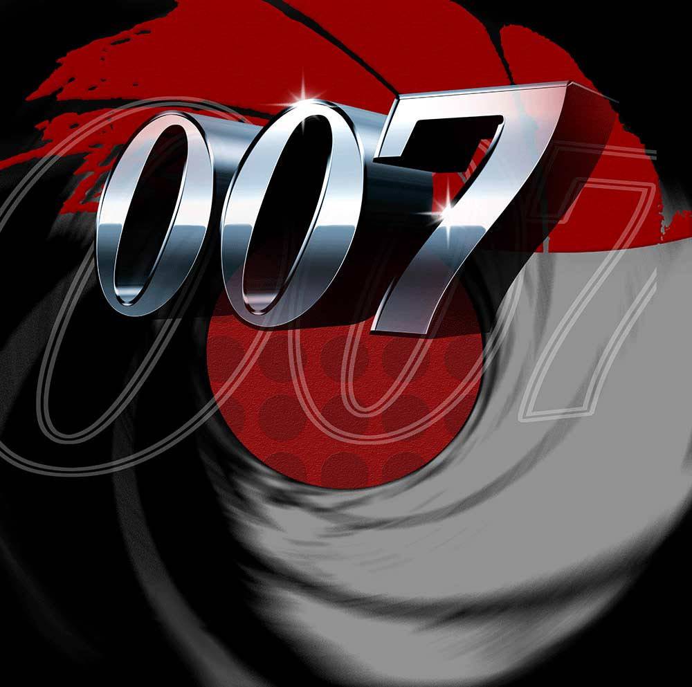 James Bond 007 Photo Backdrop - Basic 10  x 8  